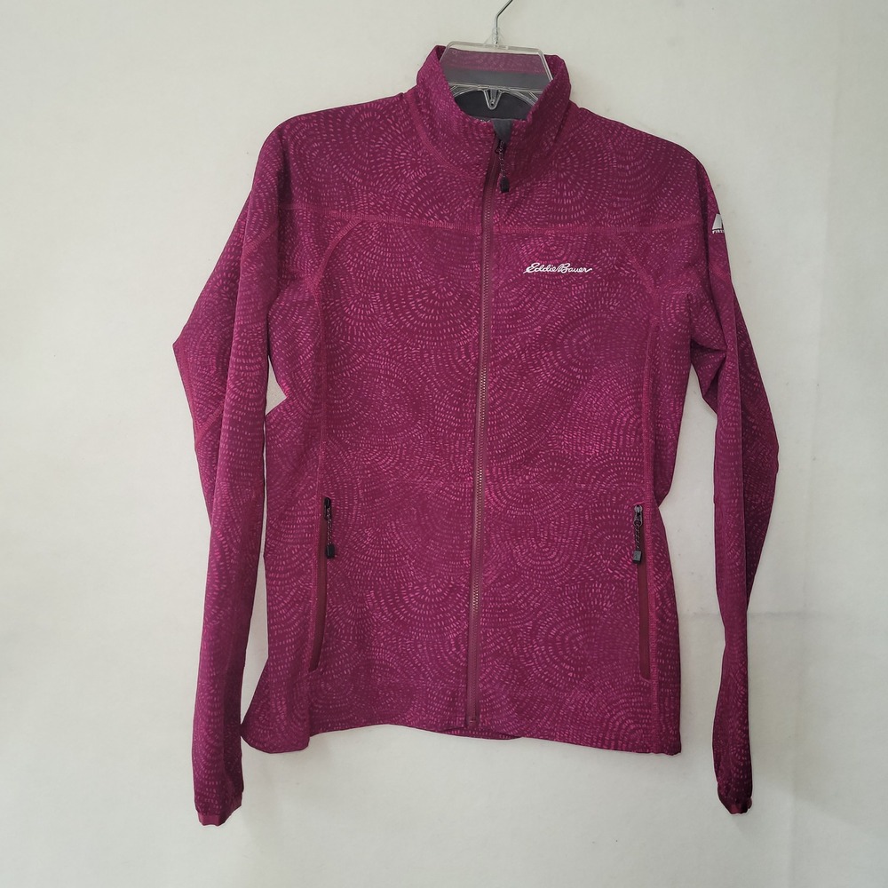 Eddie Bauer First Ascent Sandstone Jacket Full Zip Raspberry Women S Lightweight